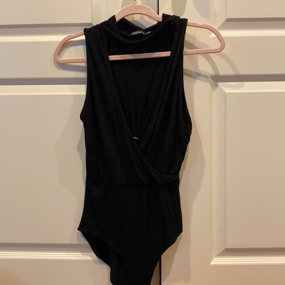 A black bodysuit